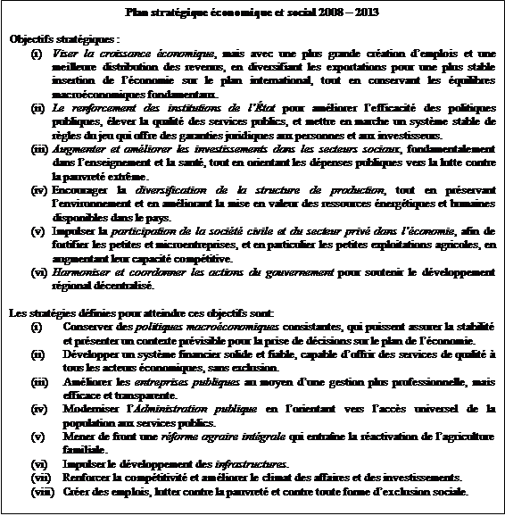Plan Stratégique
